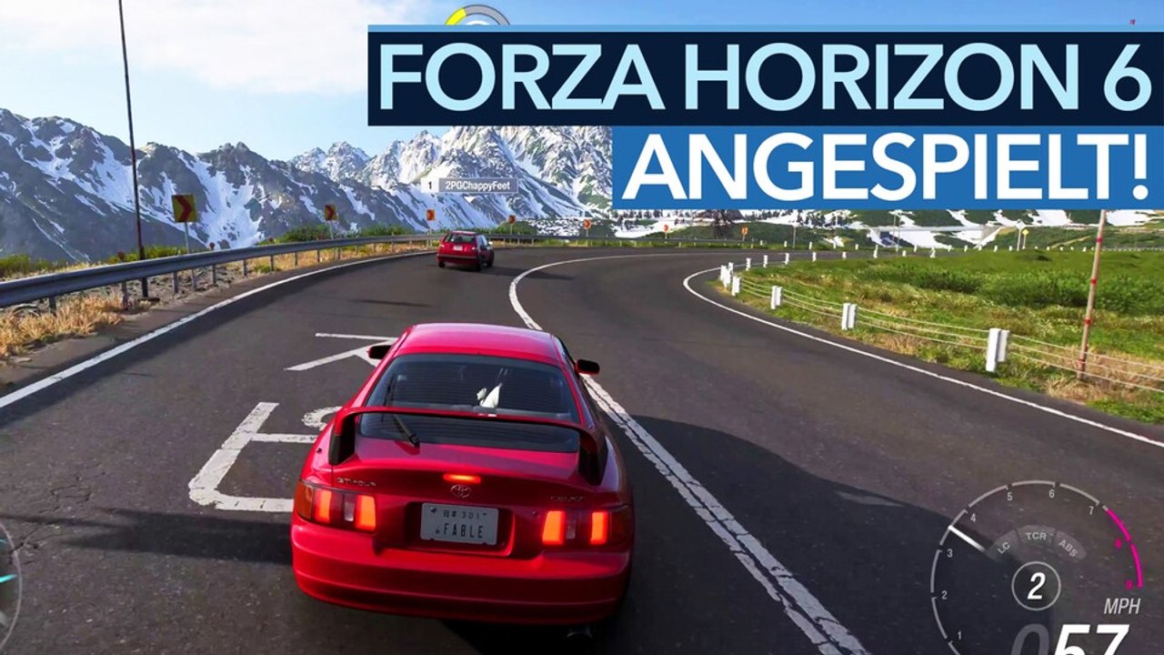 Probefahrt für forza horizon 6 - das ist die open world japans!