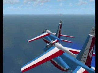 Vol en formation alphajet