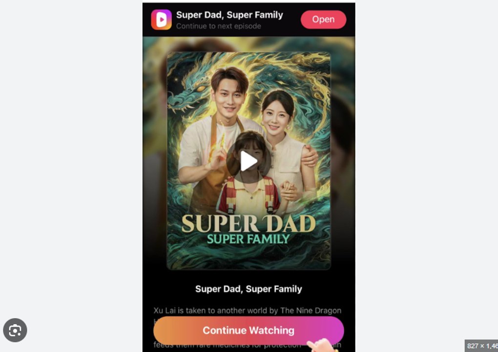Super Dad Super Family. Drama S