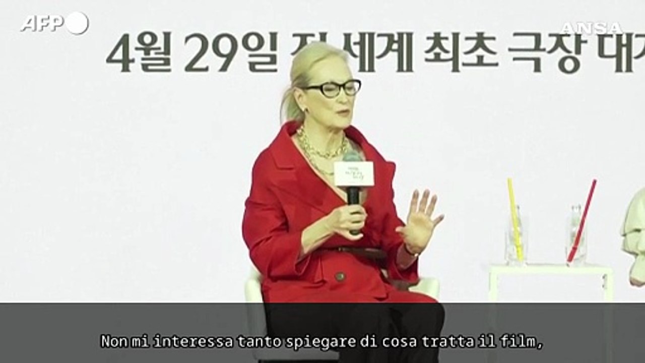 Meryl Streep e Anne Hathaway a Seul per "Il diavolo veste Prada 2"