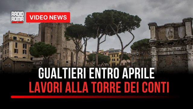 Gualtieri “Entro Aprile lavori alla Torre dei Conti”