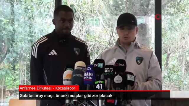 Anfernee Dijksteel: Galatasaray maçında elimizden gelenin en iyisini yapacağız