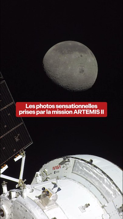 Les photos à couper le souffle d’ARTEMIS II 😍