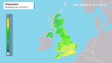 Where is the warmest place in the UK today as temperatures soar to 26C
