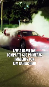 Lewis Hamilton y Kim Kardashian continúan su discreta relación