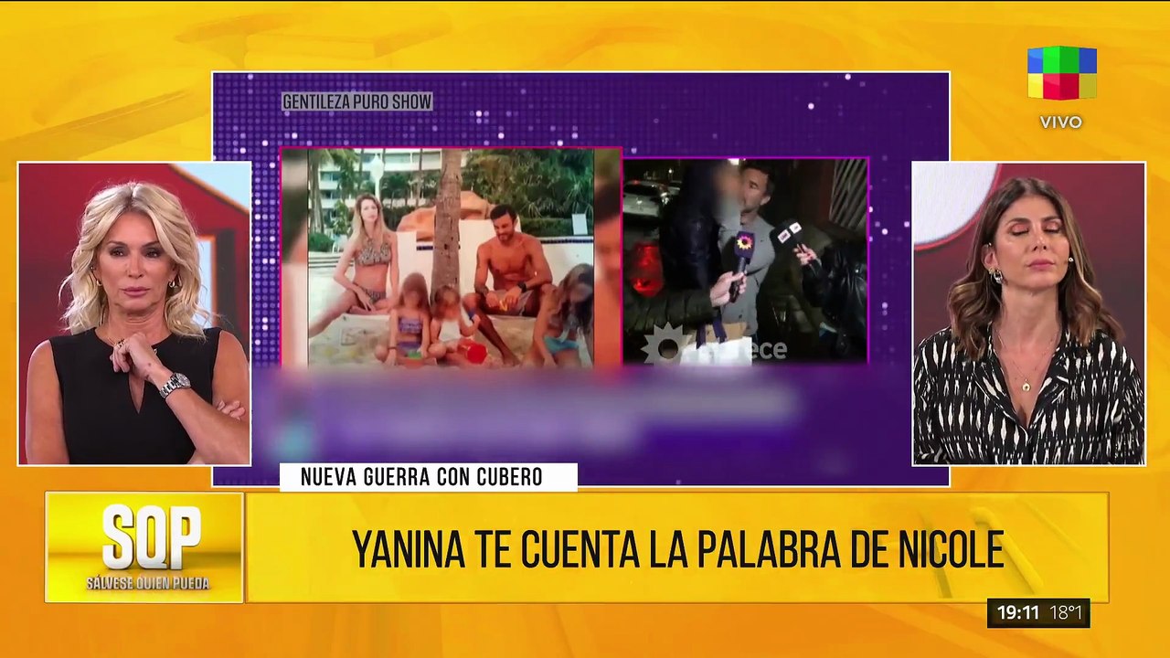 Los chats entre Nicole y Cubero por la internación de Allegra