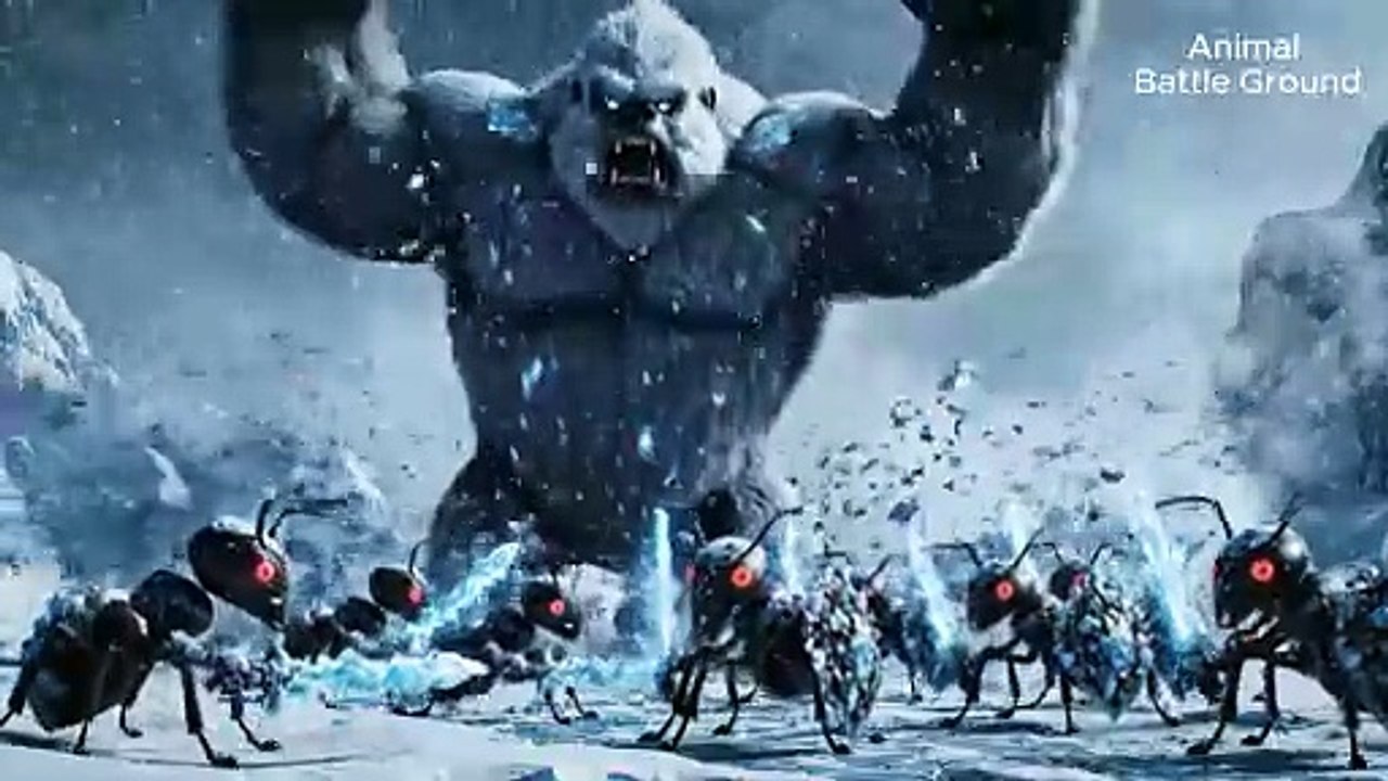 Yeti vs ant Fight