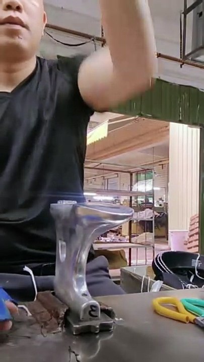 Shoe Upper Assembly – Prepping for Rubber Sole