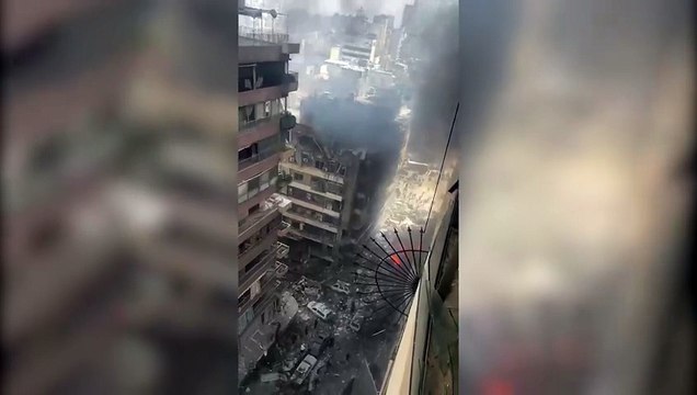 Israel lanzó masivos ataques contra áreas civiles