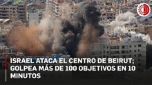 Israel ataca el centro de Beirut sin aviso tras decir que la tregua con Irán no aplica allí