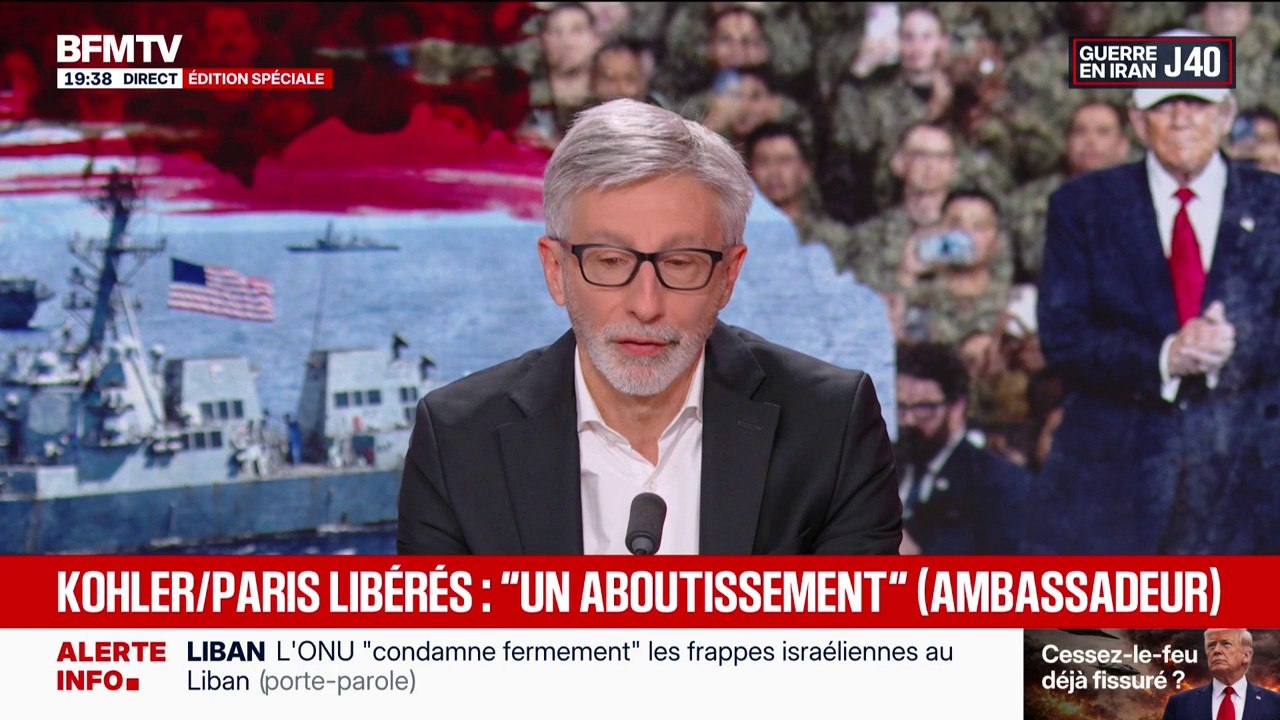 "Leur état de santé m'inquiétait": l'ambassadeur de France en Iran revient sur une visite consulaire en prison à Cécile Kohler et Jacques Paris