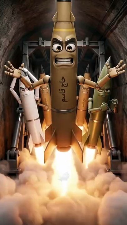 Haj Qasem Sends a Missile Message to Trump 🚀 Iran’s Hidden Missile Tunnels Revealed! #shorts