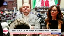 Diputados de MC protestan por gravedad de derrame en el Golfo | DPC con Paola Rojas