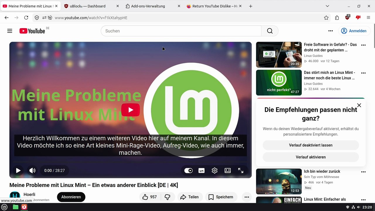 [TUT] YouTube im Jahre 2026 angenehm nutzen - Müll entfernen [4K | DE]