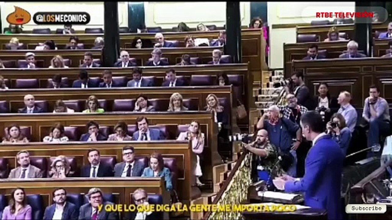 ✅ Pedro Sánchez al ritmo de “Soy un Truhán, Soy un Señor”