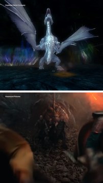 Game Vs. Movie: Dungeons & Dragons Online vs. Dungeons & Dragons- Honour Among Thieves #shorts