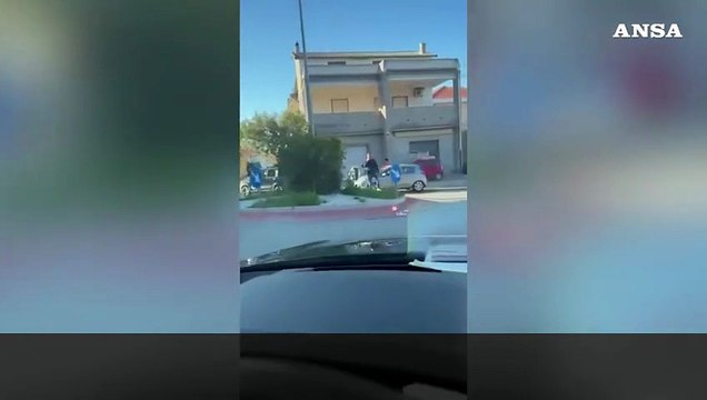 Frana in Molise, sindaci in strada per coordinare il traffico deviato