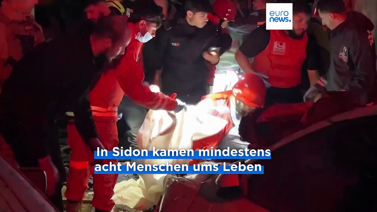 Israel fliegt Luftangriffe auf Beirut – Hunderte Ziele binnen Minuten getroffen