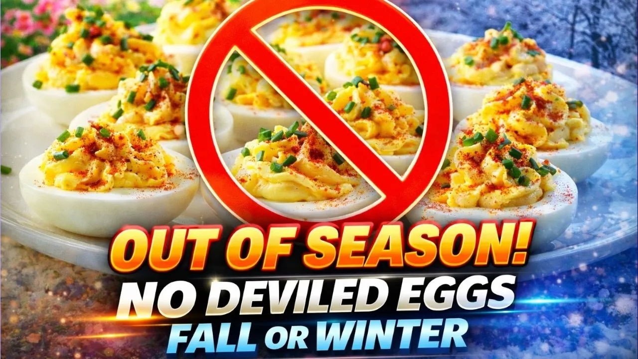 Deviled Eggs? Thanksgiving, No!  Easter, Yes