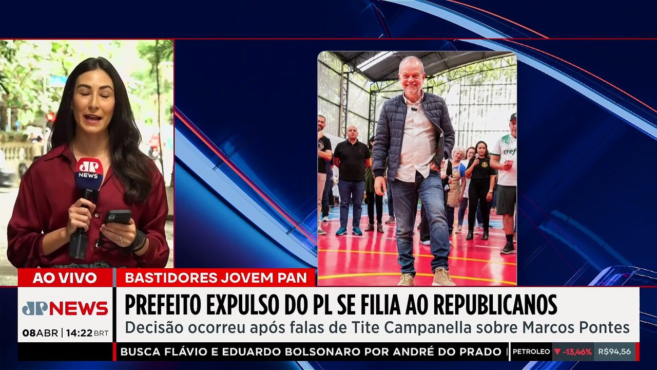 Prefeito expulso do PL deve se filiar ao Republicanos | TEMPO REAL