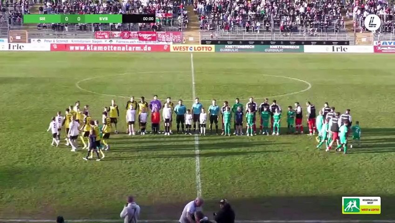 Sportfreunde Siegen vs. Borussia Dortmund II