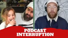 Jason Kelce gets corrected live on podcast by his own daughter