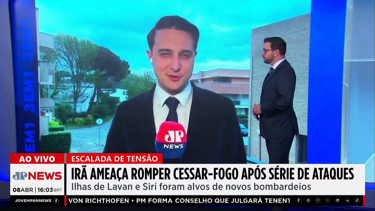 Fim do acordo? Irã acusa Israel de violar cessar-fogo, fecha Estreito de Ormuz e ameaça romper trato