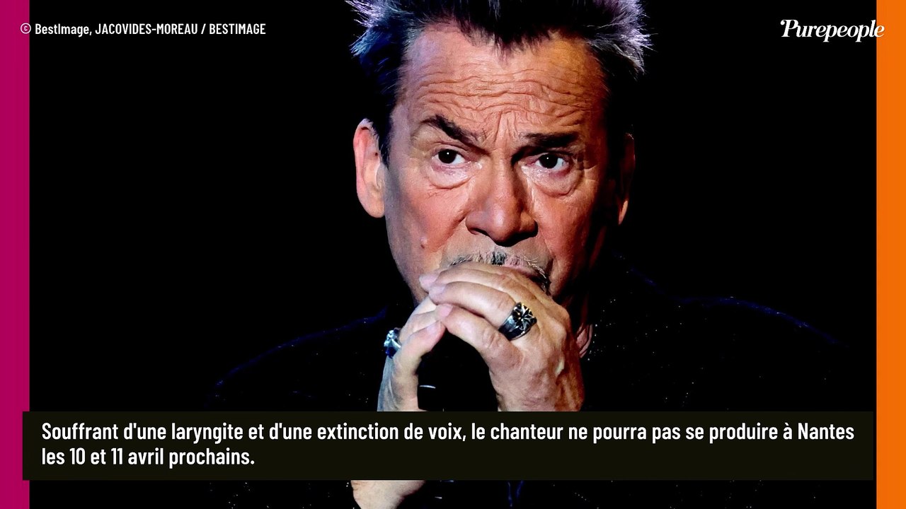 Florent Pagny obligé de reporter de nouveaux concerts après celui de Toulouse, il prend la parole
