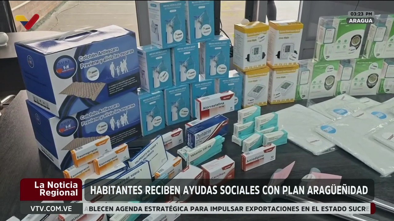 Plan de la Aragüeñidad entregó más de 100 ayudas técnicas y sociales