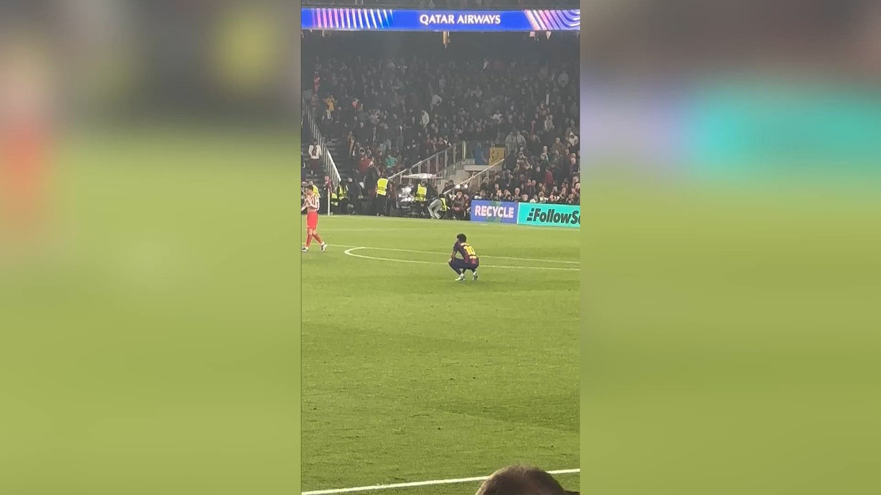 Lo que no se vio de Lamine Yamal tras el pitido final