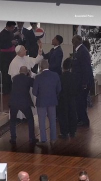 Pope Leo XIV Spins a Basketball with the Harlem Globetrotters in St. Peter's Square