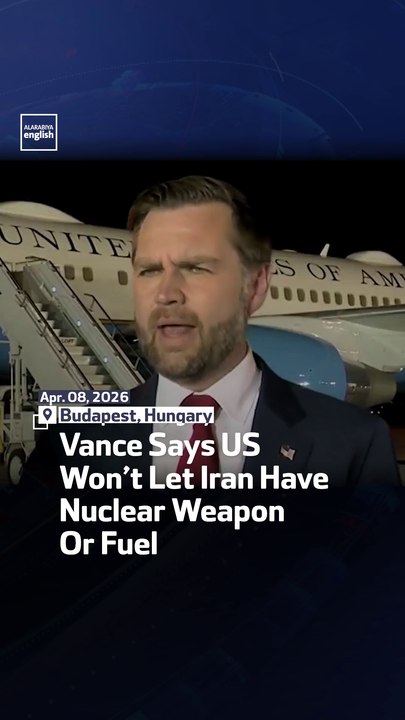 Vance Says US Won’t Let Iran Have Nuclear Weapon Or Fuel