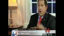 Hugo Chávez en A dos voces (08/08/2007)