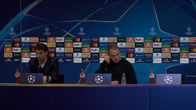 Hansi Flick press conference FC Barcelona - Atlético Madrid