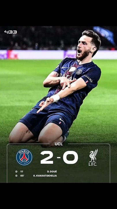 ⚽️🇫🇷🏴🚨 LDC : LE PSG DÉTRUIT LIVERPOOL ! LE TALISMAN DOUÉ ENCORE DÉCISIF ! KVARA BRILLANT !🗼🔥