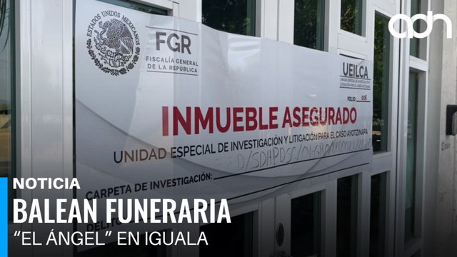 Así quedó la funeraria resguardada por la FGR en Iguala ligada al caso Ayotzinapa