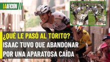 Isaac del Toro abandona la Vuelta al País Vasco tras brutal caída