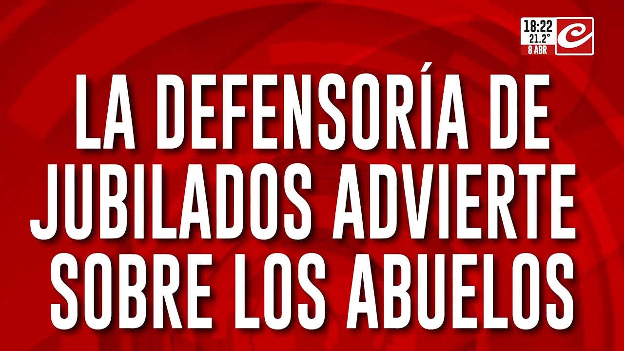 La Defensoría de Jubilados advierte sobre los abuelos: 4 de cada 10 comen