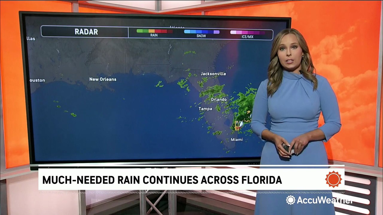 Much-needed rain and windy conditions continue...