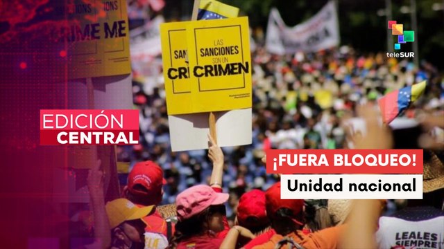 Venezuela exige el levantamiento del bloqueo impuesto por Estados Unidos