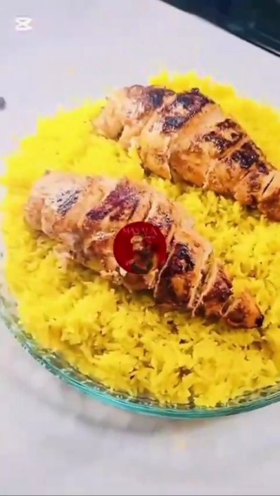 Easy and Quick Chicken & Rice - Viral Reel