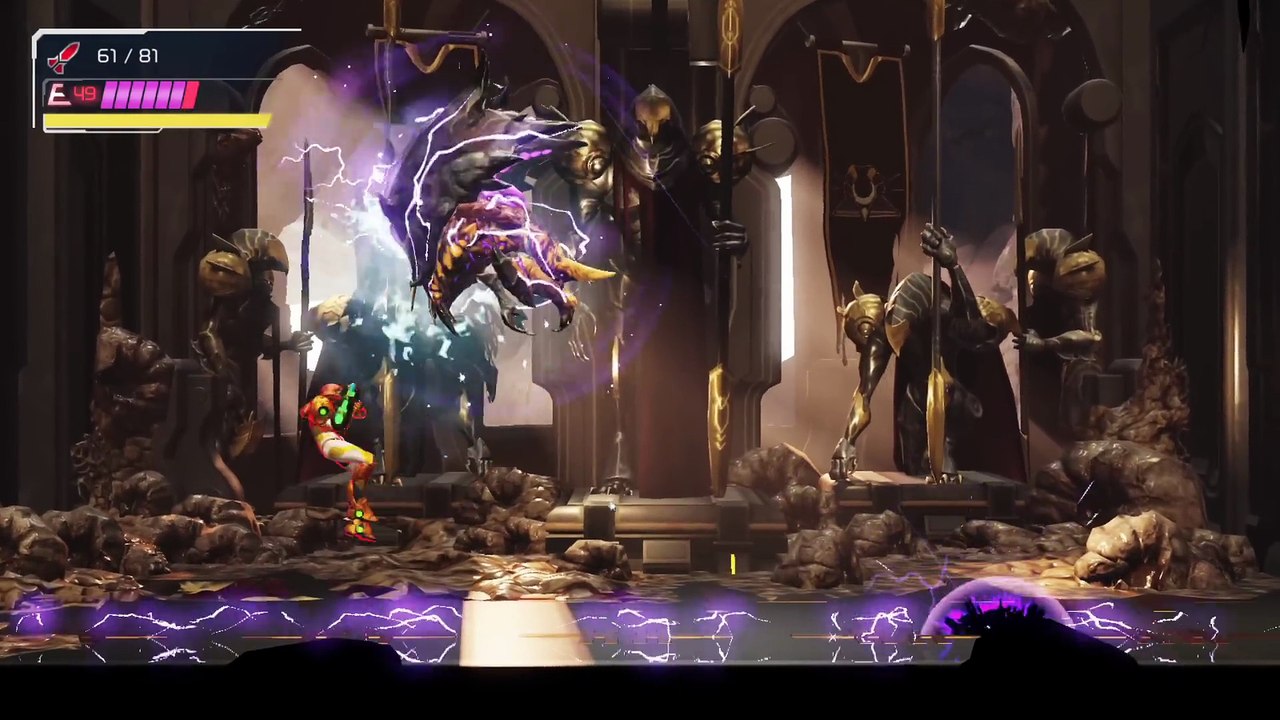 Metroid Dread Boss Fight - Escue