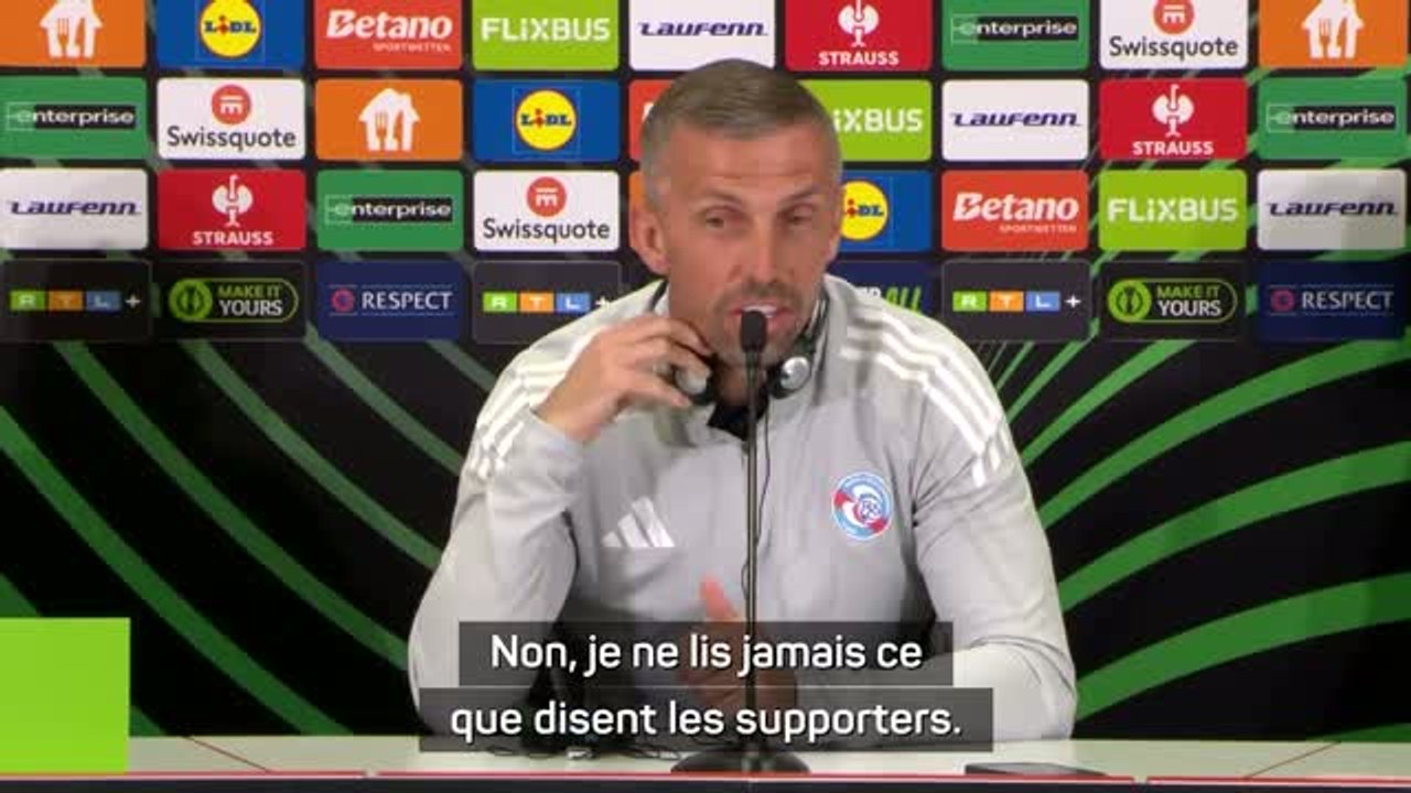 Strasbourg - O'Neil répond aux critiques des fans : “La Ligue Conférence est une compétition fantastique”