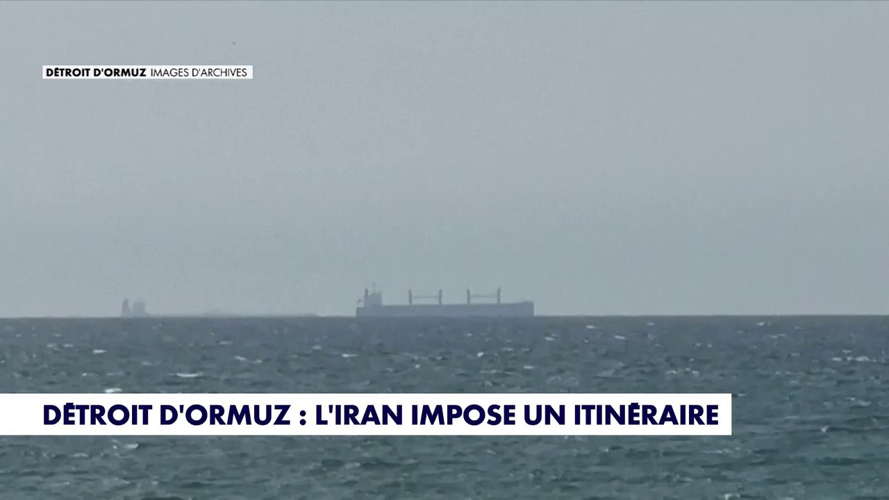 Détroit d'Ormuz : l'Iran annonce deux routes maritimes alternatives, invoquant de possibles "mines"