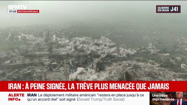Guerre au Moyen-Orient: la trêve menacée par les frappes meurtrières sur le Liban