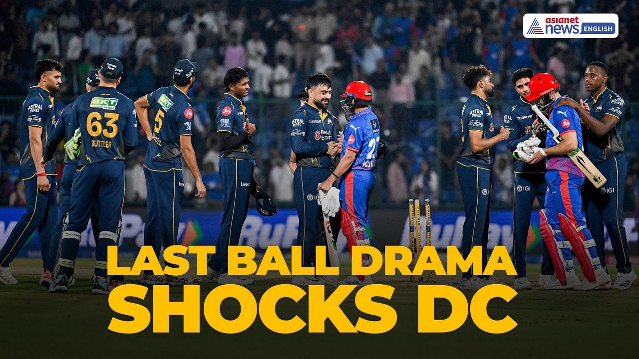 DC vs GT Thriller Highlights: Gujarat Titans Win By 1 Run In Last-Ball Drama | IPL 2026