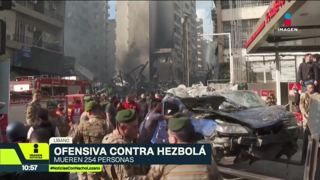 Escalada en Líbano: Israel ataca más de 100 objetivos