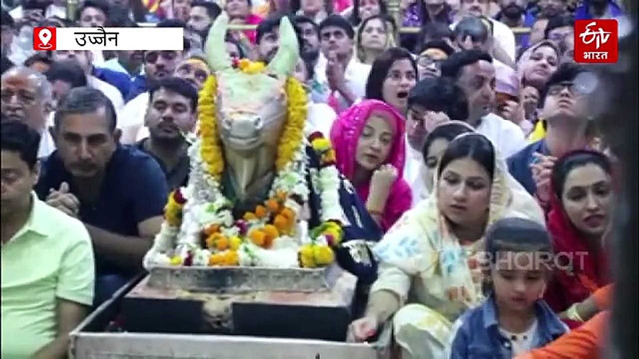 बाबा महाकाल के दर पर अभिनेत्री सुहासी धामी, भस्म आरती में हुईं शामिल, मंदिर व्यवस्था से इंप्रेस