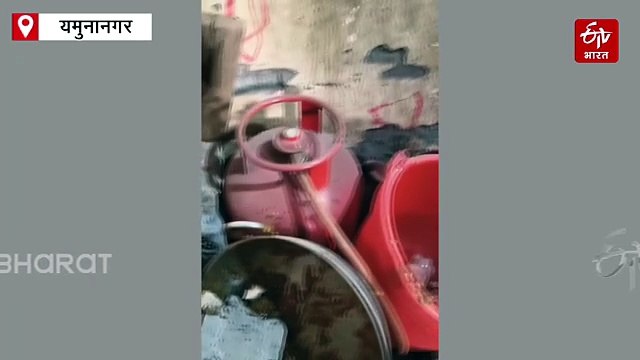 यमुनानगर सिलेंडर ब्लास्ट में 10 झुलसे, पूरा घर हुआ तबाह, गैस ट्रांसफर के दौरान हुआ धमाका