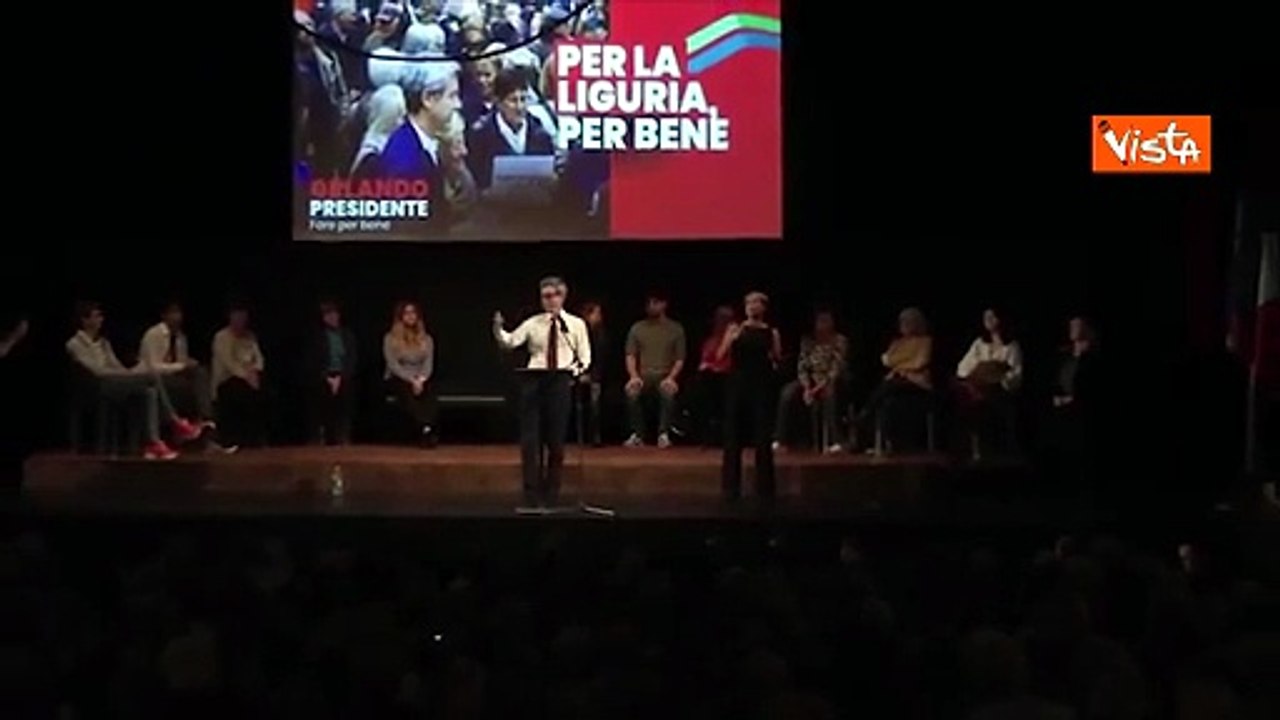 Regionali Liguria, Orlando: "Mi appello a imprenditori e classe operaia"